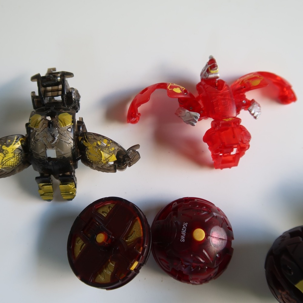 Lot Of 5 Bakugan Brawlers Armored Alliance half spear